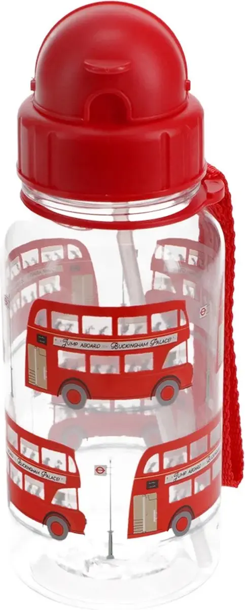 Rex London Bus Drinkfles - Rood