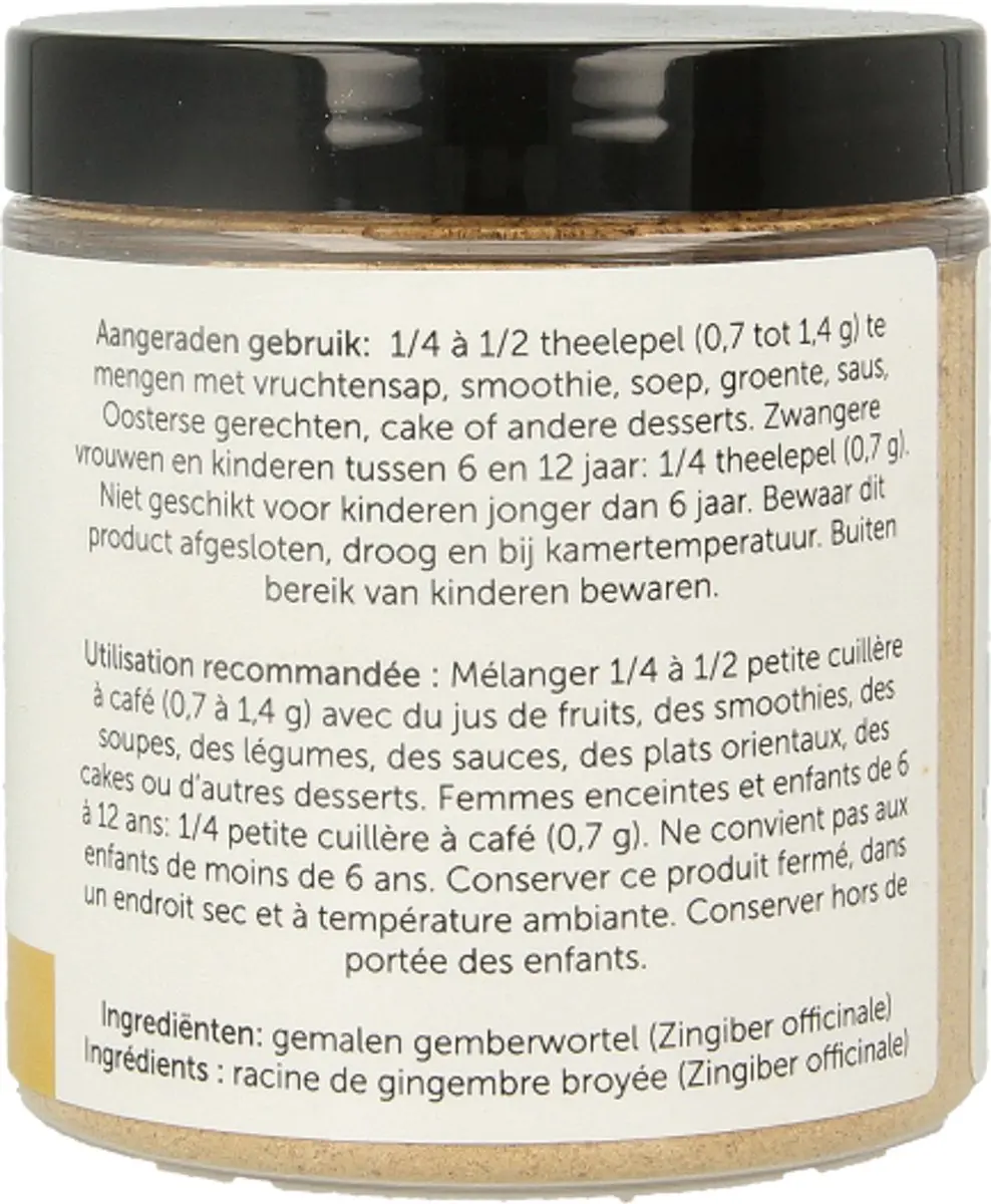 Jacob Hooy Gemberpoeder 115g
