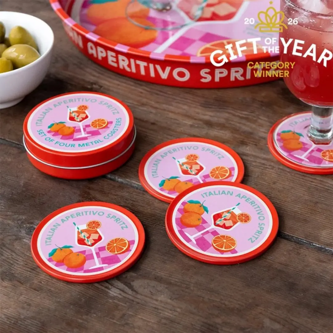 Rex London Glasonderzetters Aperitivo Spritz - 4 Stuks