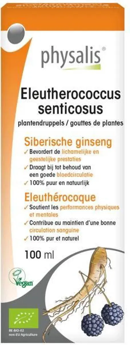Physalis Eleutherococcus senticosus Bio 100ml
