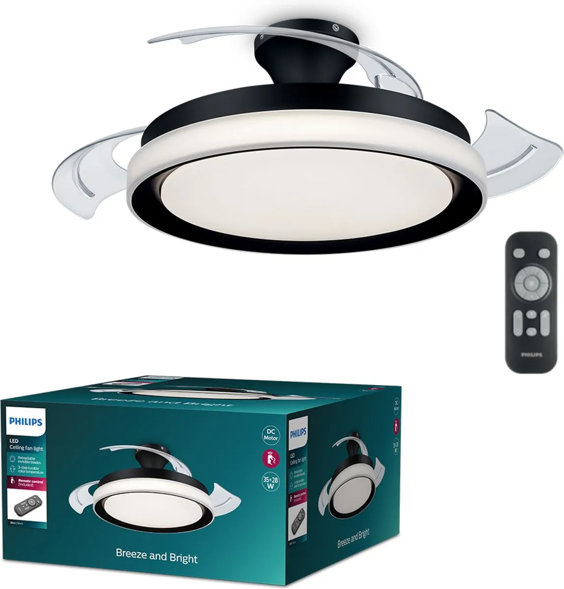 Philips Bliss LED-plafondlamp