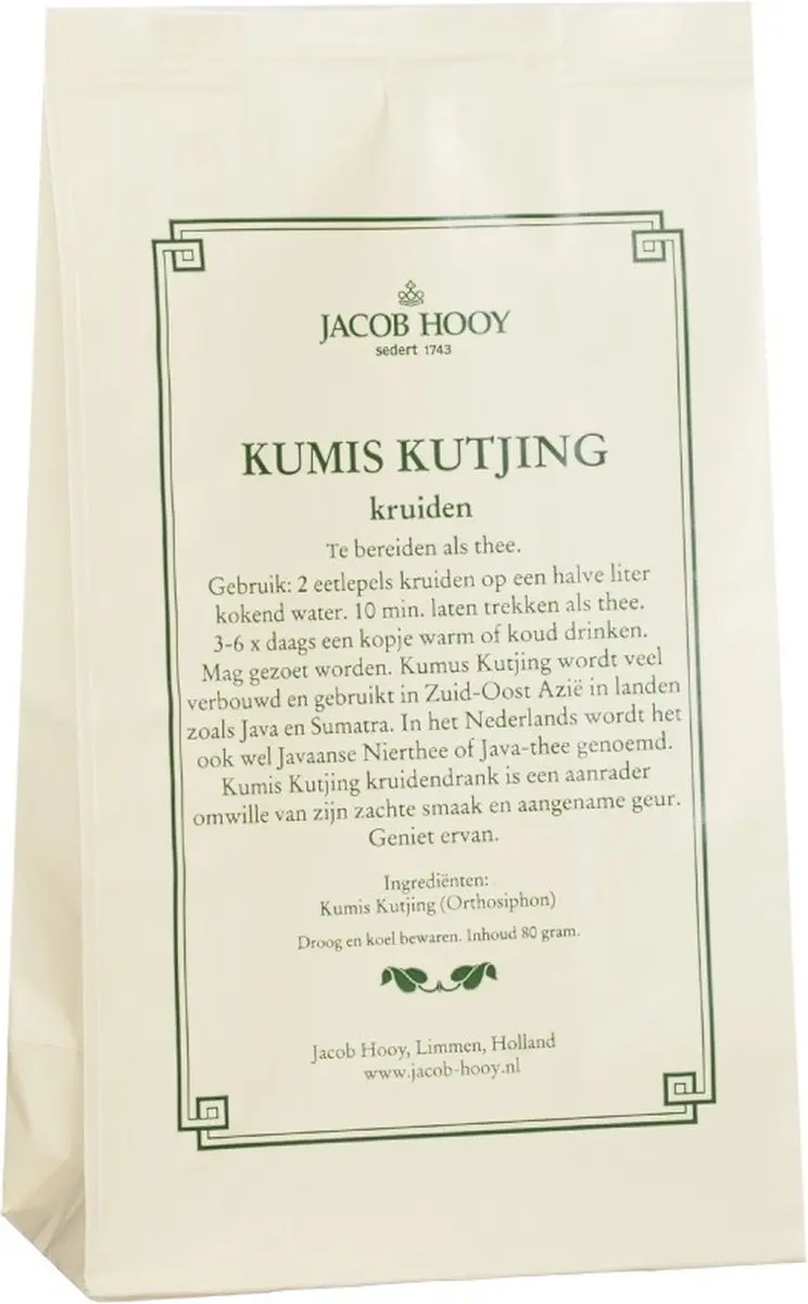 Jacob Hooy Kumis Kutjing Gz/Jh 80g