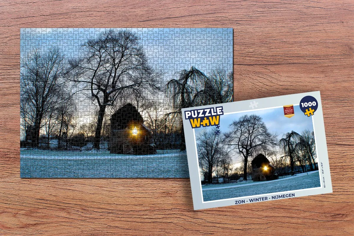 PuzzleWow Legpuzzel 1000 Stuks - Multicolor