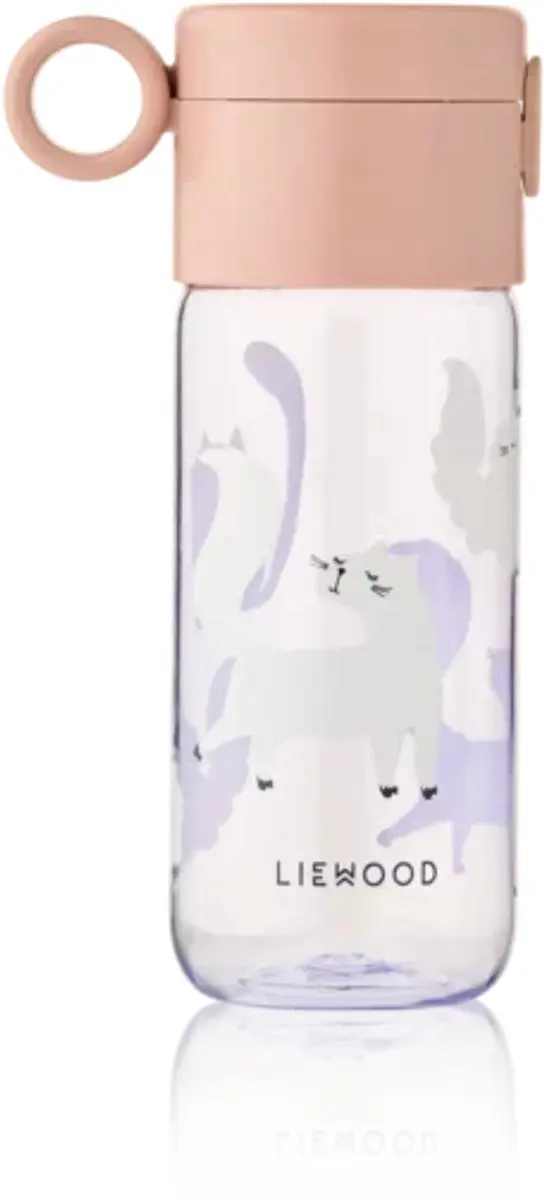 Liewood Drinkfles Clemence Cat/Warm Lilac 350ml