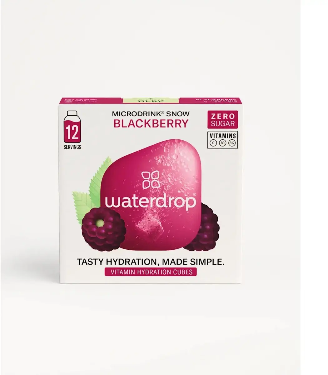 Waterdrop Microdrink Blackberry Snow 12 Stuks