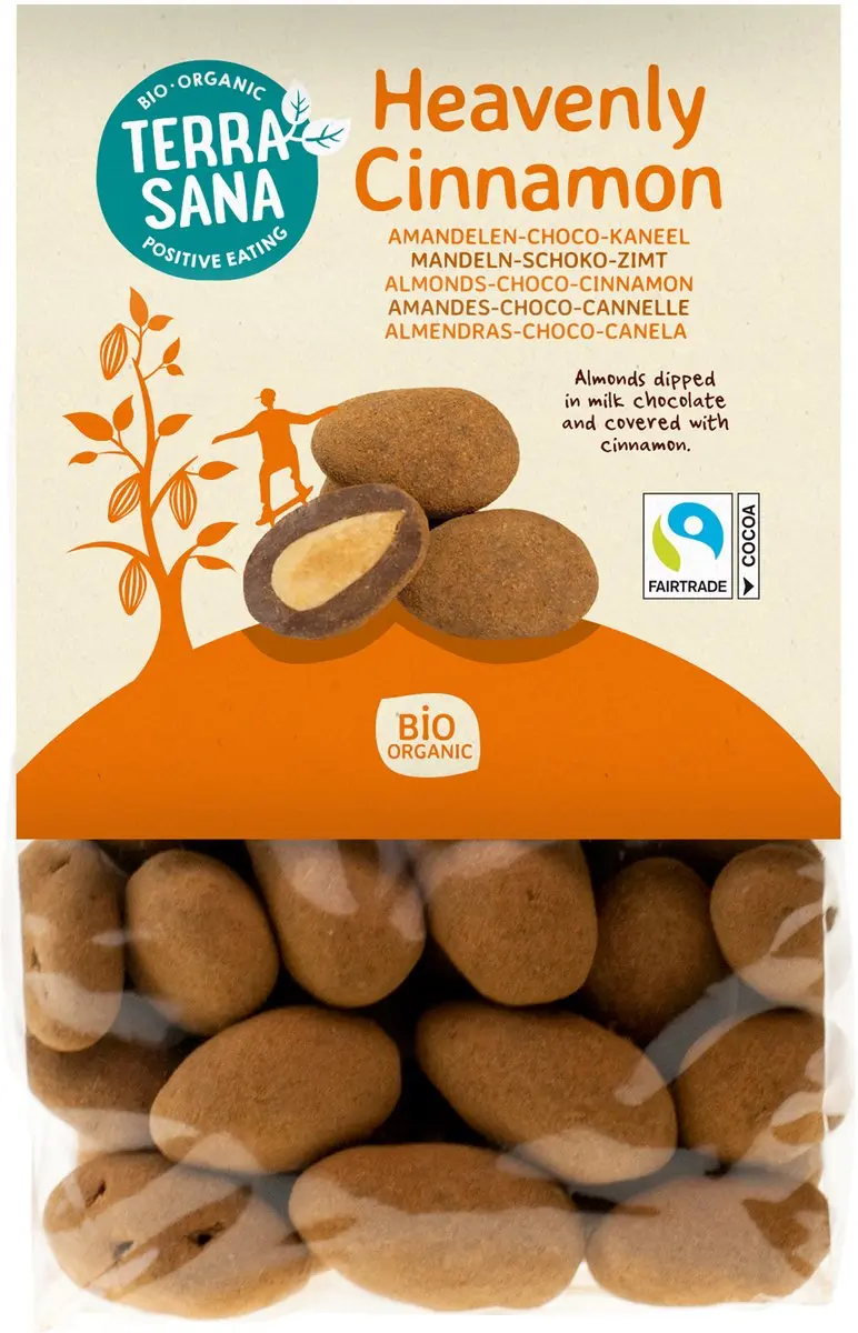 Terrasana Choco-Kaneel-Amandelen 150g