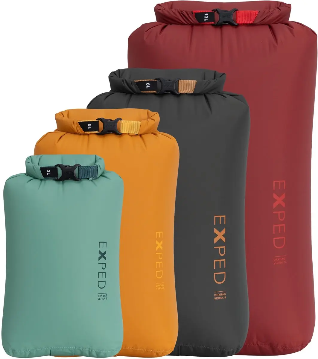Drybag Versa Set (3 5 8 13) Opbergzak Assorti