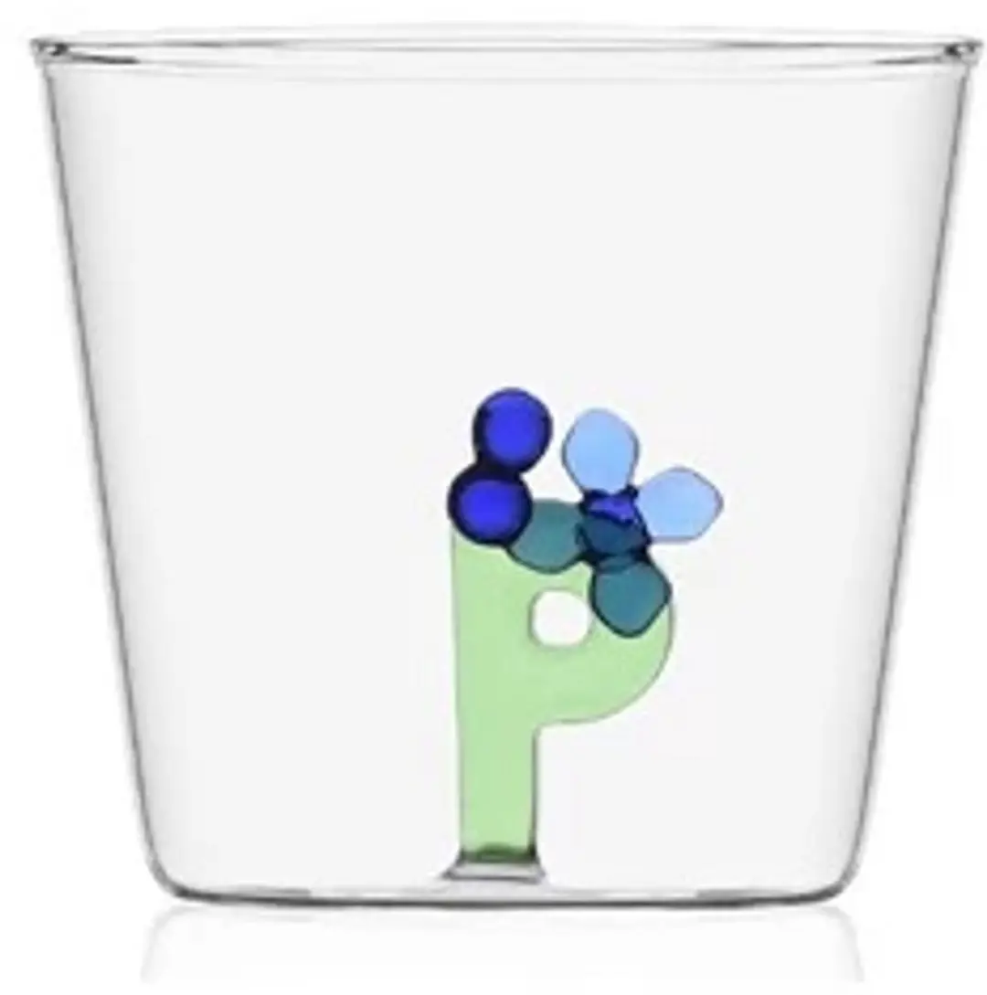 Ichendorf Greenwood Bloom Alphabet glas letter P