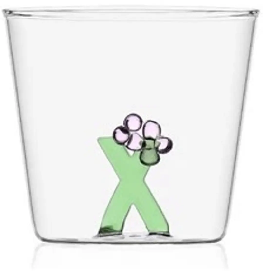 Ichendorf Greenwood Bloom Alphabet glas letter X