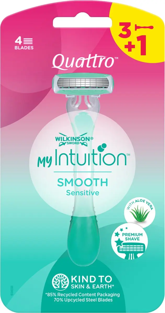 Wilkinson Wegwerpscheermesjes Quattro For Woman
