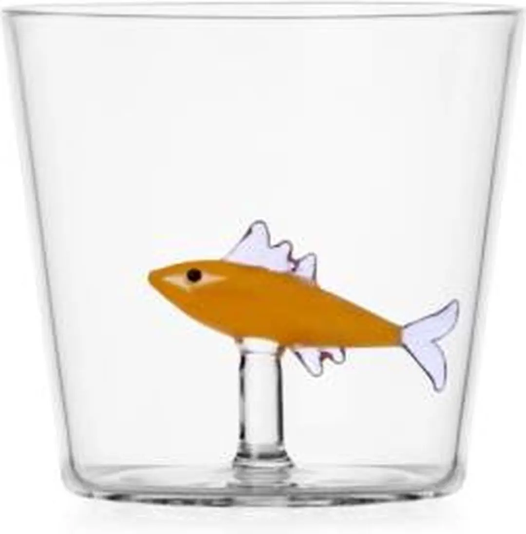 Ichendorf Milano Waterglas Marine Garden Sardine Amber