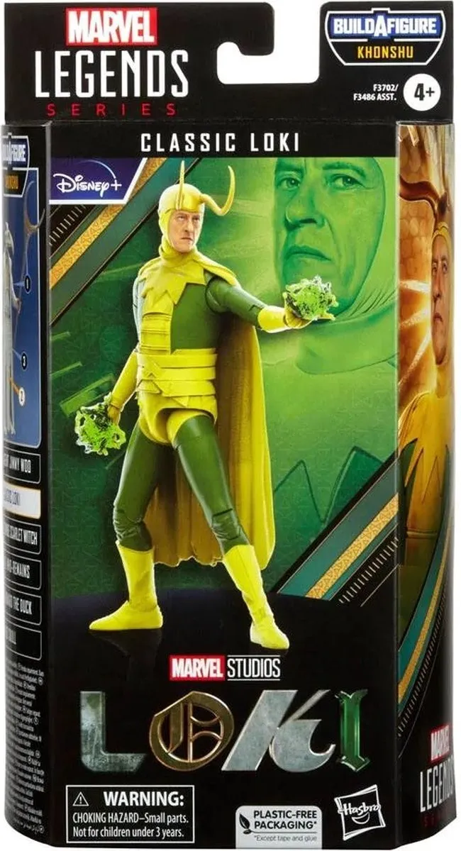 Marvel Legends Loki Actiefiguur 15cm F37025X0 - Multicolours - afbeelding 3 van 6
