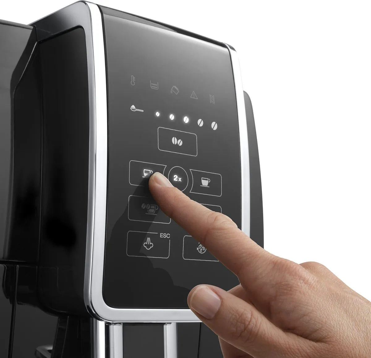 De'Longhi ECAM 350.15B Espressomachine - 2 Kopjes - Zwart