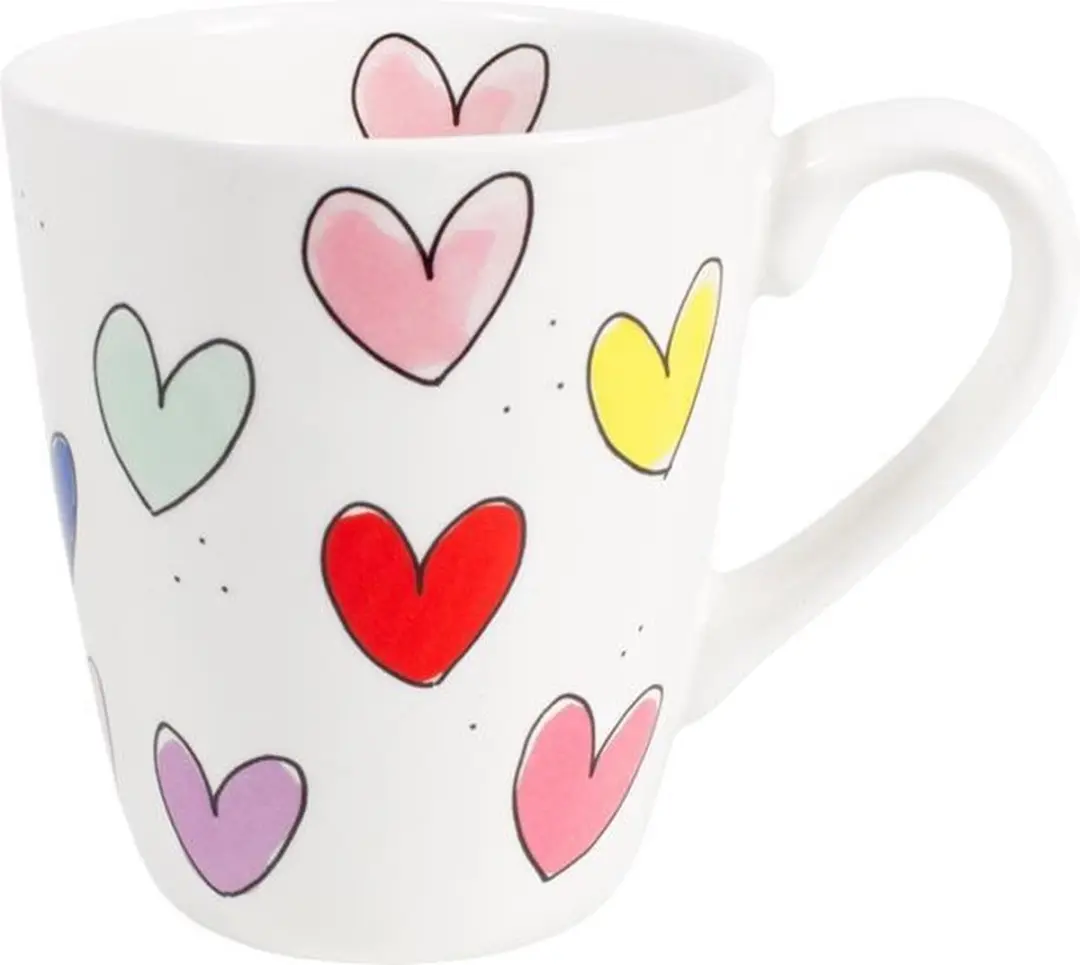 Blond Amsterdam Hearts Mok