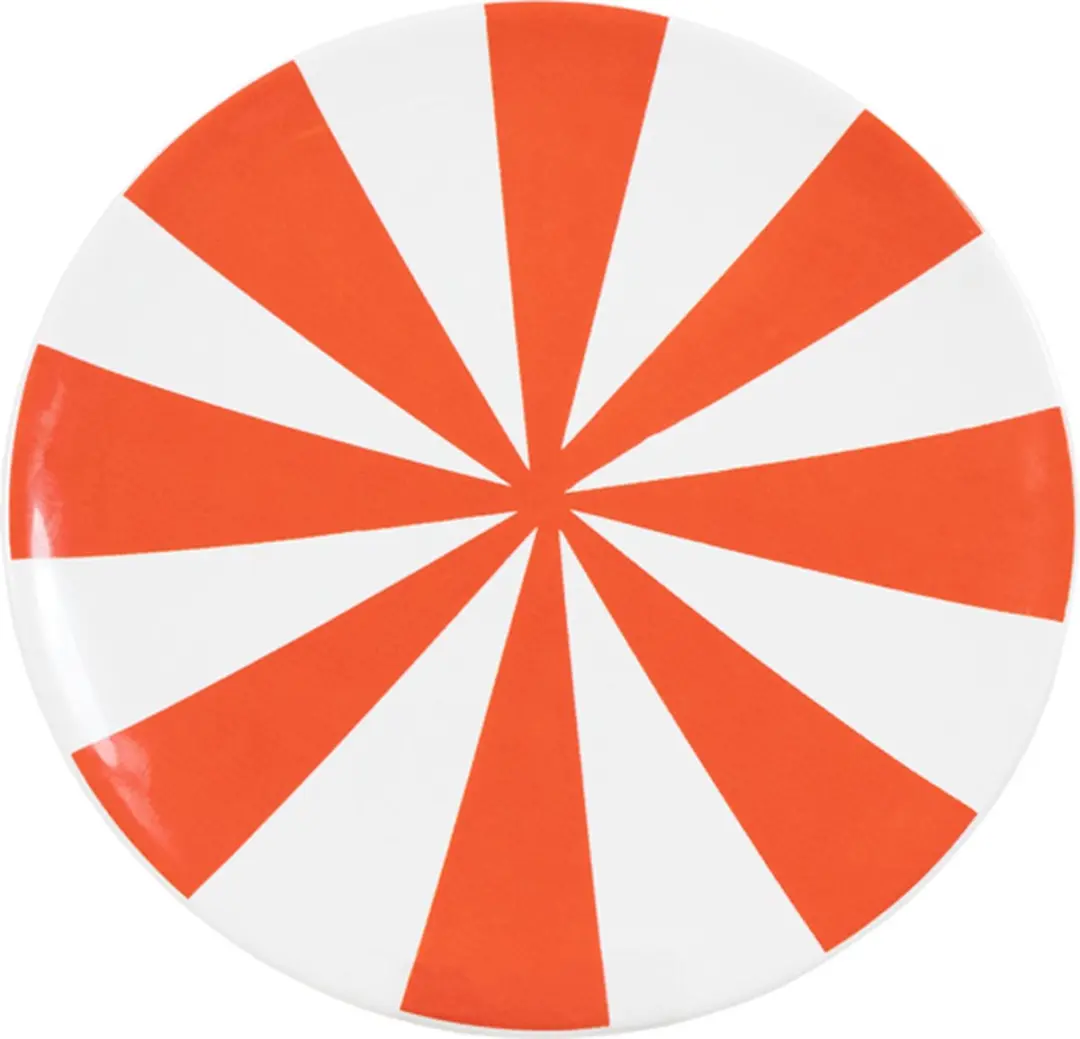 Blond Amsterdam, Specials, Kerst:Bord 18cm, red stripe