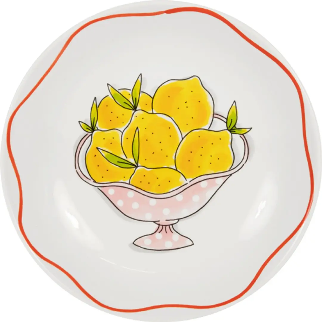 Blond Amsterdam, Pasta: diep bord 23 cm Lemon