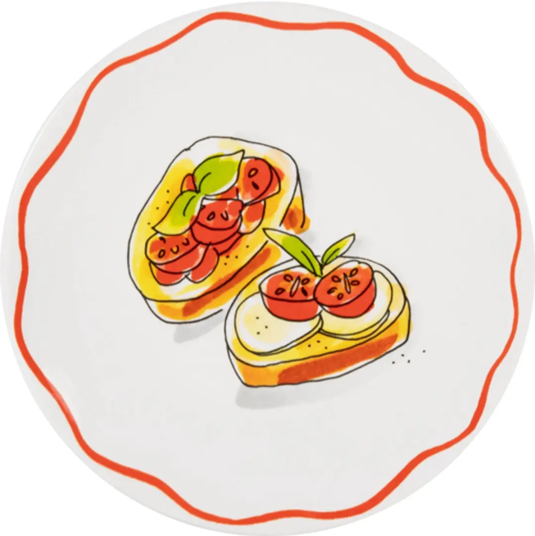 Blond Amsterdam, Pasta: bord 18 cm bruschetta