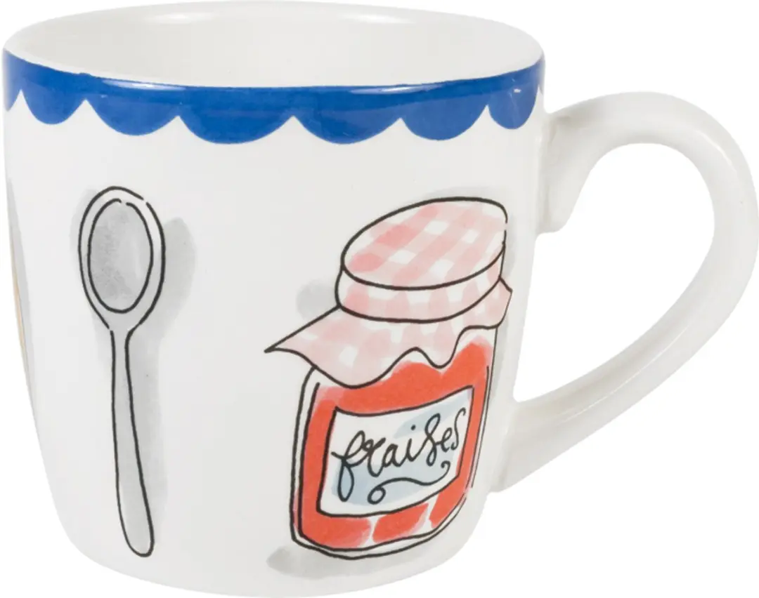 Blond Amsterdam, Every Day: cappuccinobeker 0,5L Breakfast Icons