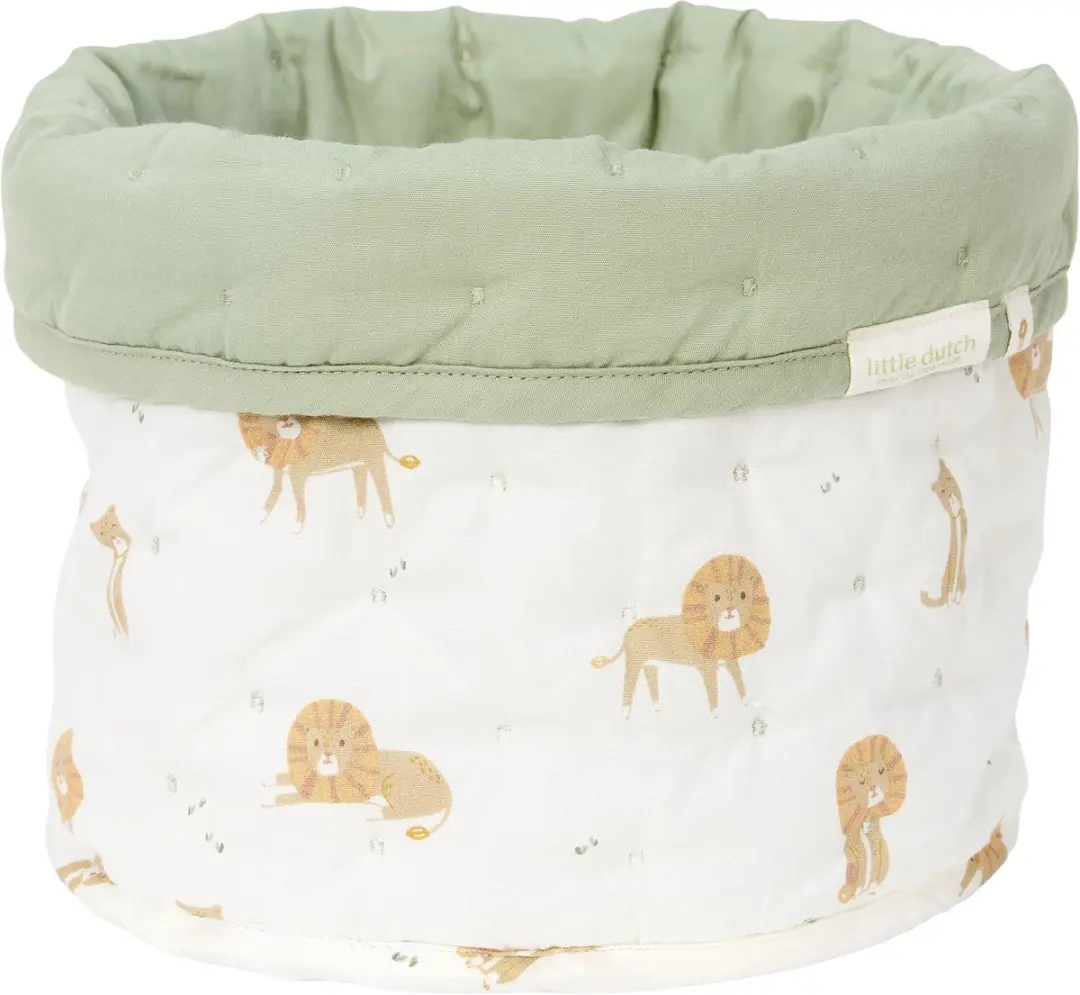 Little Dutch Safari Leo Opbergmand - Groen - afbeelding 4 van 4