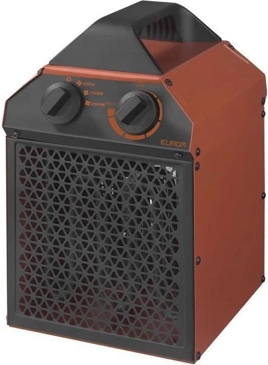 Eurom EK Delta 2000 Ventilatorkachel 2000W - Oranje/Zwart