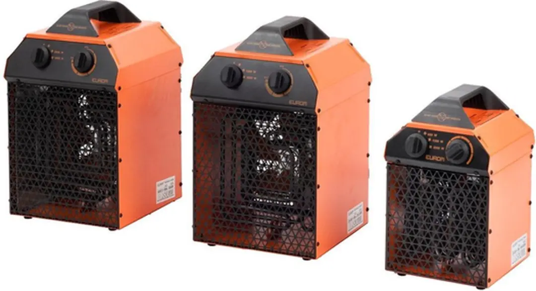 Eurom EK Delta 2000 Ventilatorkachel 2000W - Oranje/Zwart