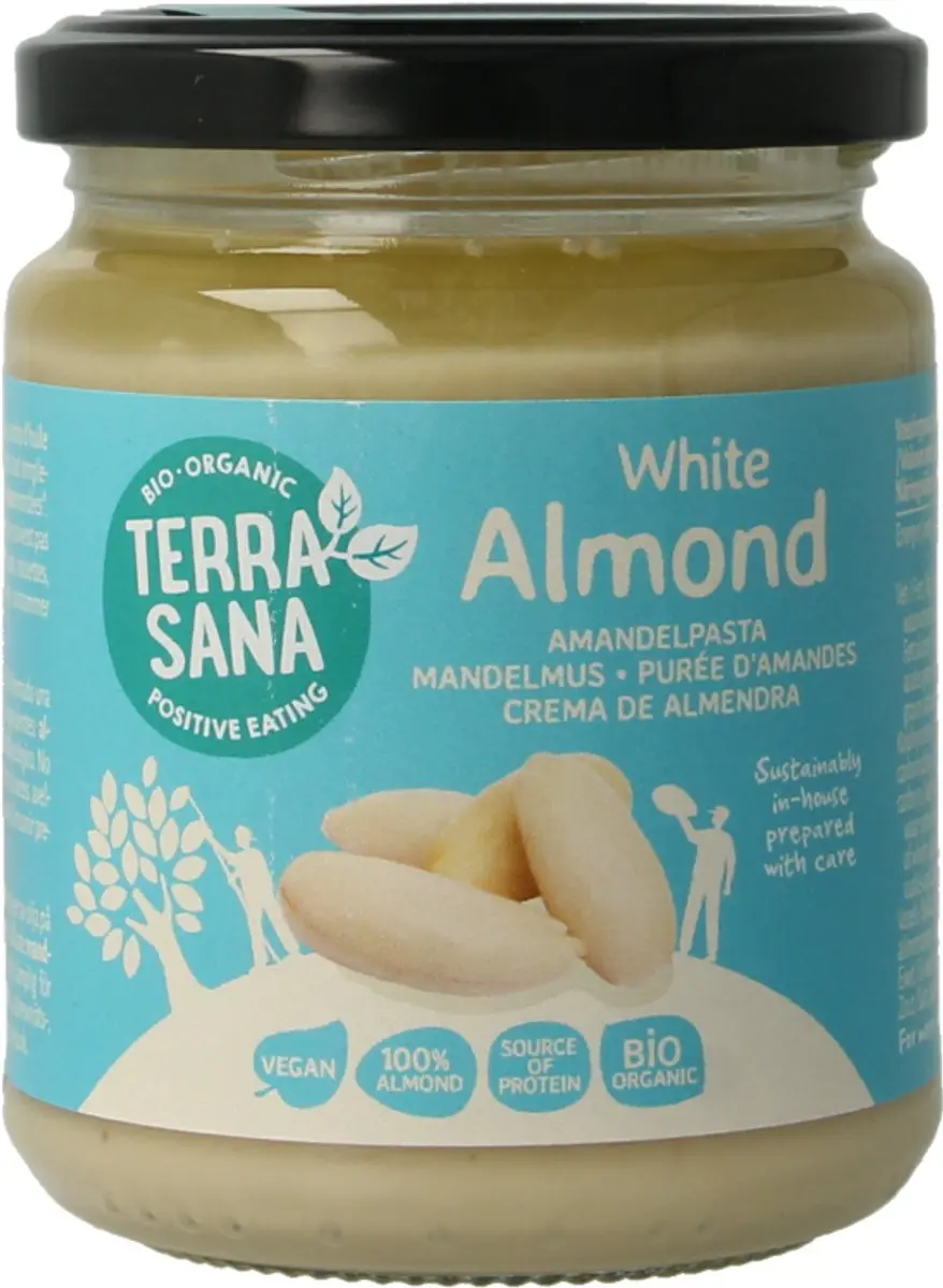 Terrasana Bio Witte Amandelpasta 250g