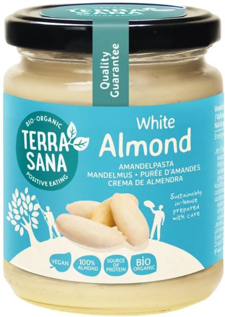 Terrasana Bio Witte Amandelpasta 250g