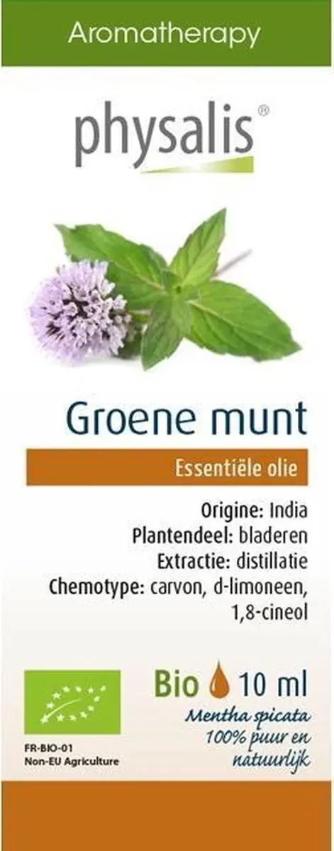 Physalis Groene munt bio 10 Milliliter