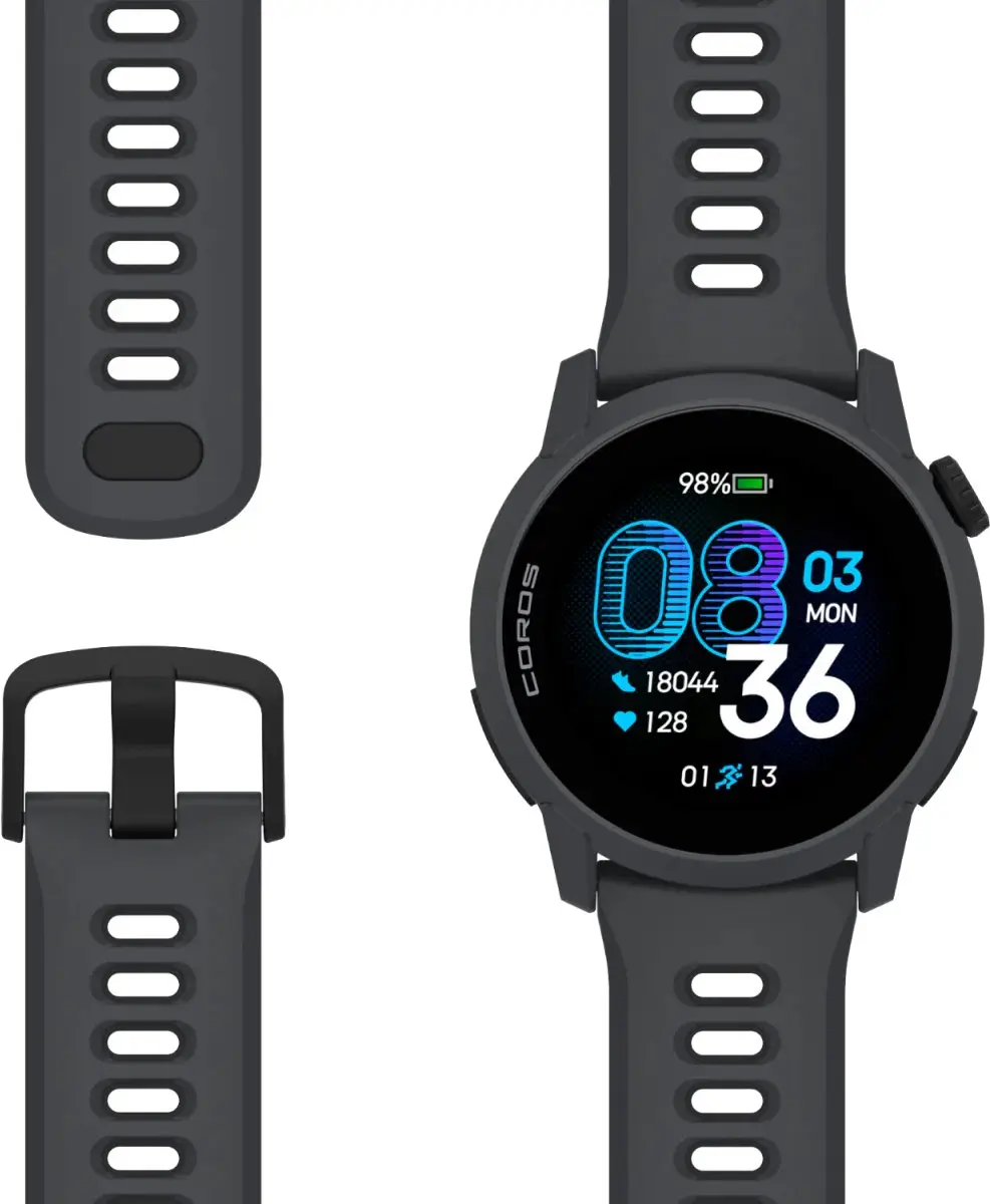 Coros Pace 4 - 43mm - Siliconen - Wit - afbeelding 2 van 6