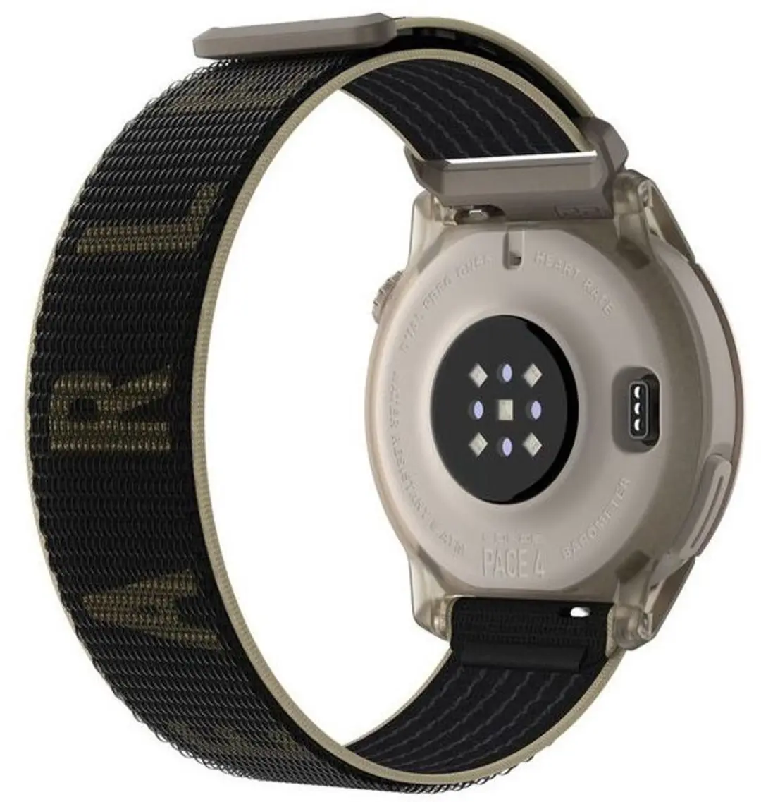 Coros Pace 4 Jakob Edition - 43mm - Nylon - Goud/Zwart - afbeelding 3 van 4