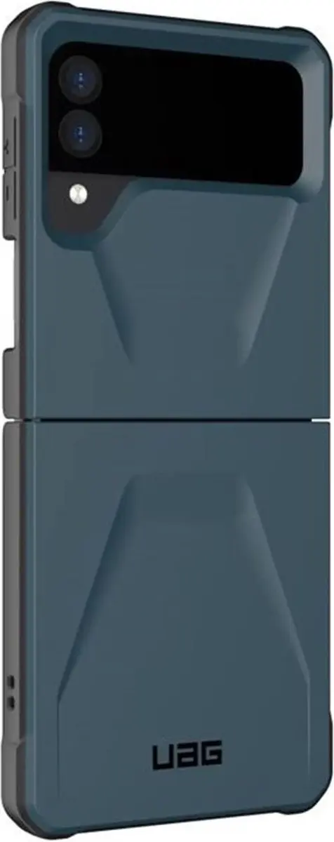 Urban Armor Gear Civilian Hoes - Samsung Galaxy Z Flip3 - Blauw - afbeelding 6 van 6