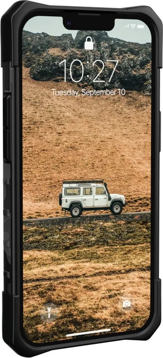 Urban Armor Gear Pathfinder SE iPhone 13 Pro Hoesje - Camo Zwart/Grijs - afbeelding 6 van 6