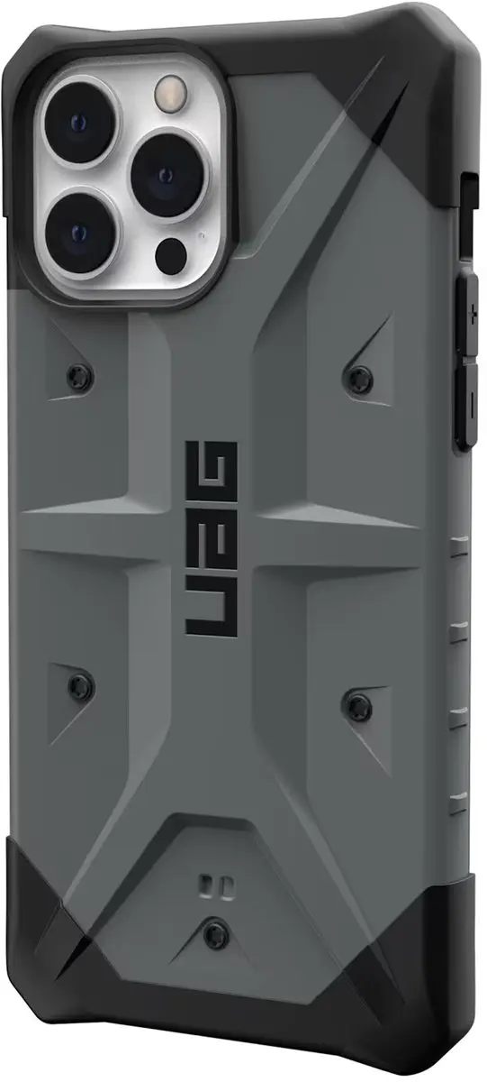 Urban Armor Gear Pathfinder iPhone 13 Pro Max Hoesje - Zilver - MPN 113167113333 - afbeelding 3 van 6