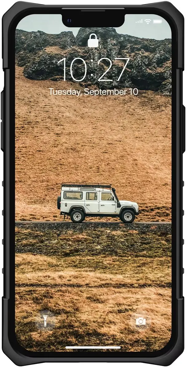 Urban Armor Gear Pathfinder iPhone 13 Pro Max Hoesje - Zilver - MPN 113167113333 - afbeelding 2 van 6
