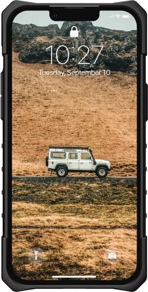 Urban Armor Gear Pathfinder iPhone 13 Pro Max Hoesje - Zilver - MPN 113167113333 - afbeelding 5 van 6