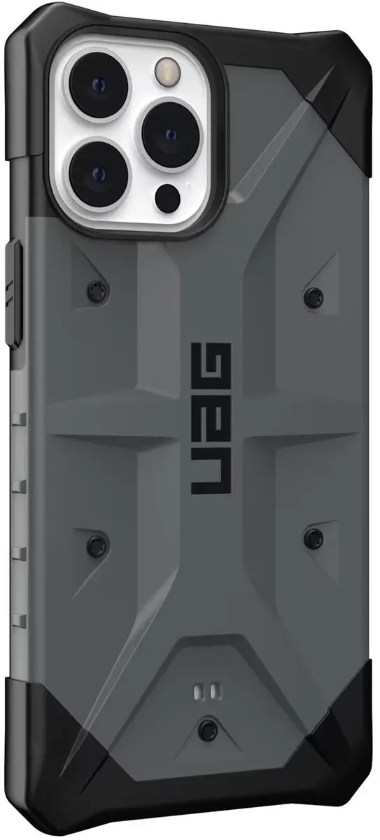 Urban Armor Gear Pathfinder iPhone 13 Pro Max Hoesje - Zilver - MPN 113167113333 - afbeelding 4 van 6