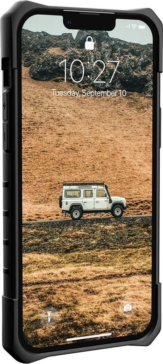 Urban Armor Gear Pathfinder iPhone 13 Pro Max Hoesje - Zwart - afbeelding 6 van 6