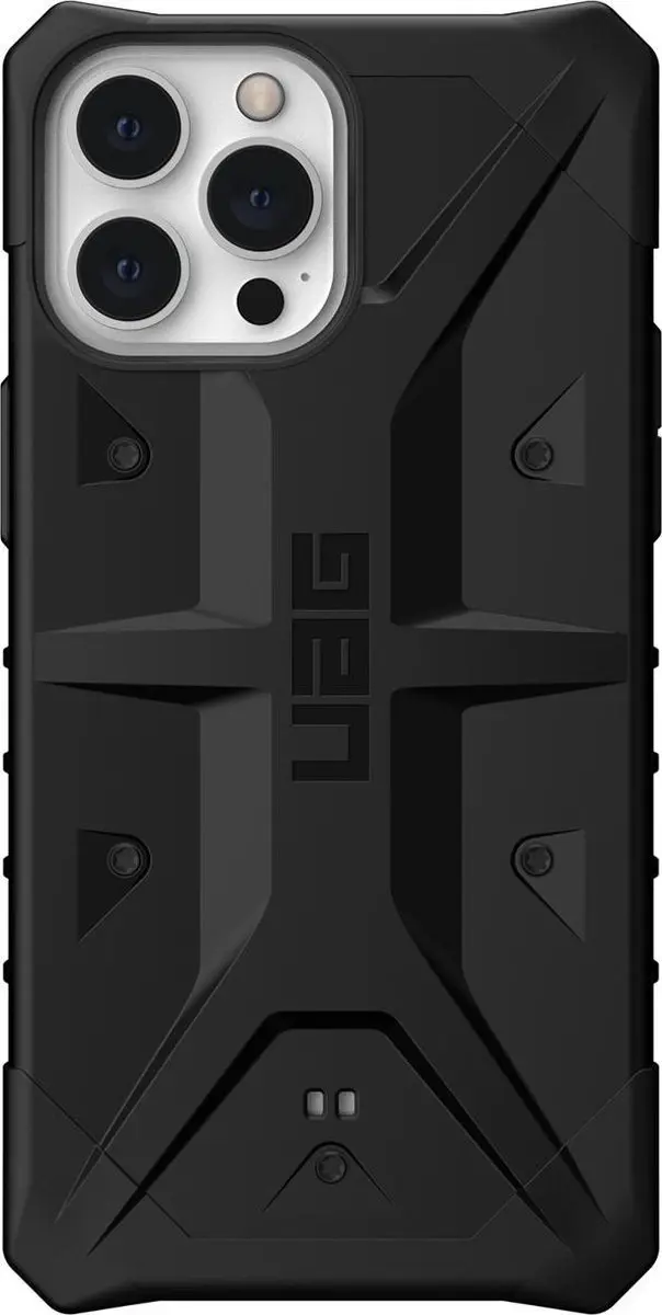 Urban Armor Gear Pathfinder iPhone 13 Pro Max Hoesje - Zwart - afbeelding 3 van 6