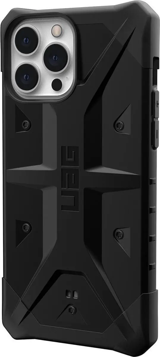 Urban Armor Gear Pathfinder iPhone 13 Pro Max Hoesje - Zwart - afbeelding 5 van 6