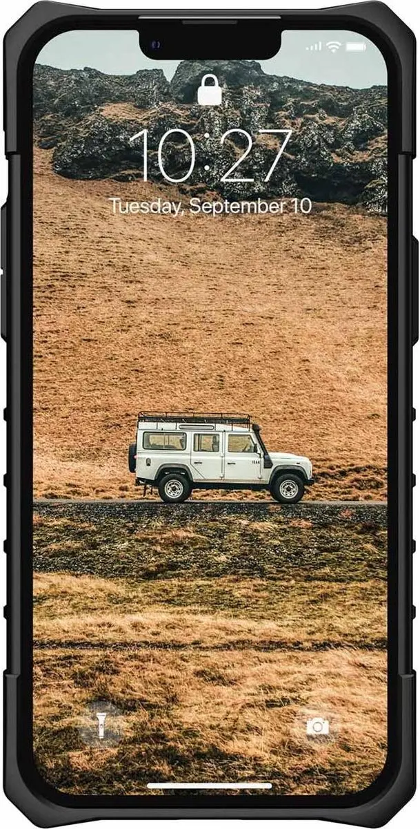 Urban Armor Gear Pathfinder iPhone 13 Pro Max Hoesje - Zwart - afbeelding 4 van 6