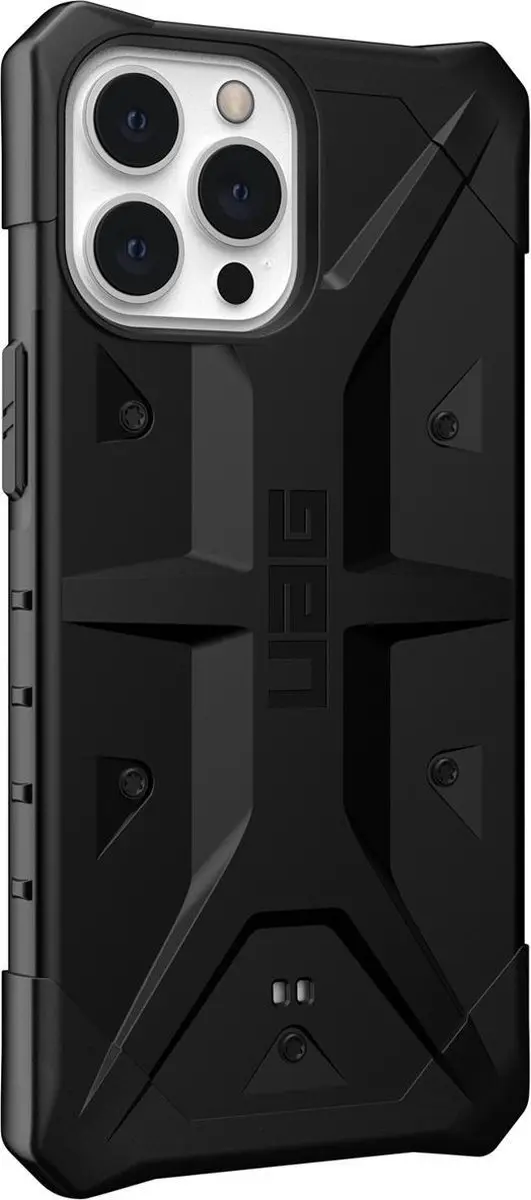 Urban Armor Gear Pathfinder iPhone 13 Pro Max Hoesje - Zwart - afbeelding 2 van 6