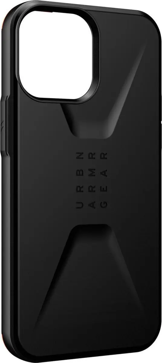 Urban Armor Gear Civilian Series iPhone 13 Pro Max Hoesje - Zwart - afbeelding 2 van 6