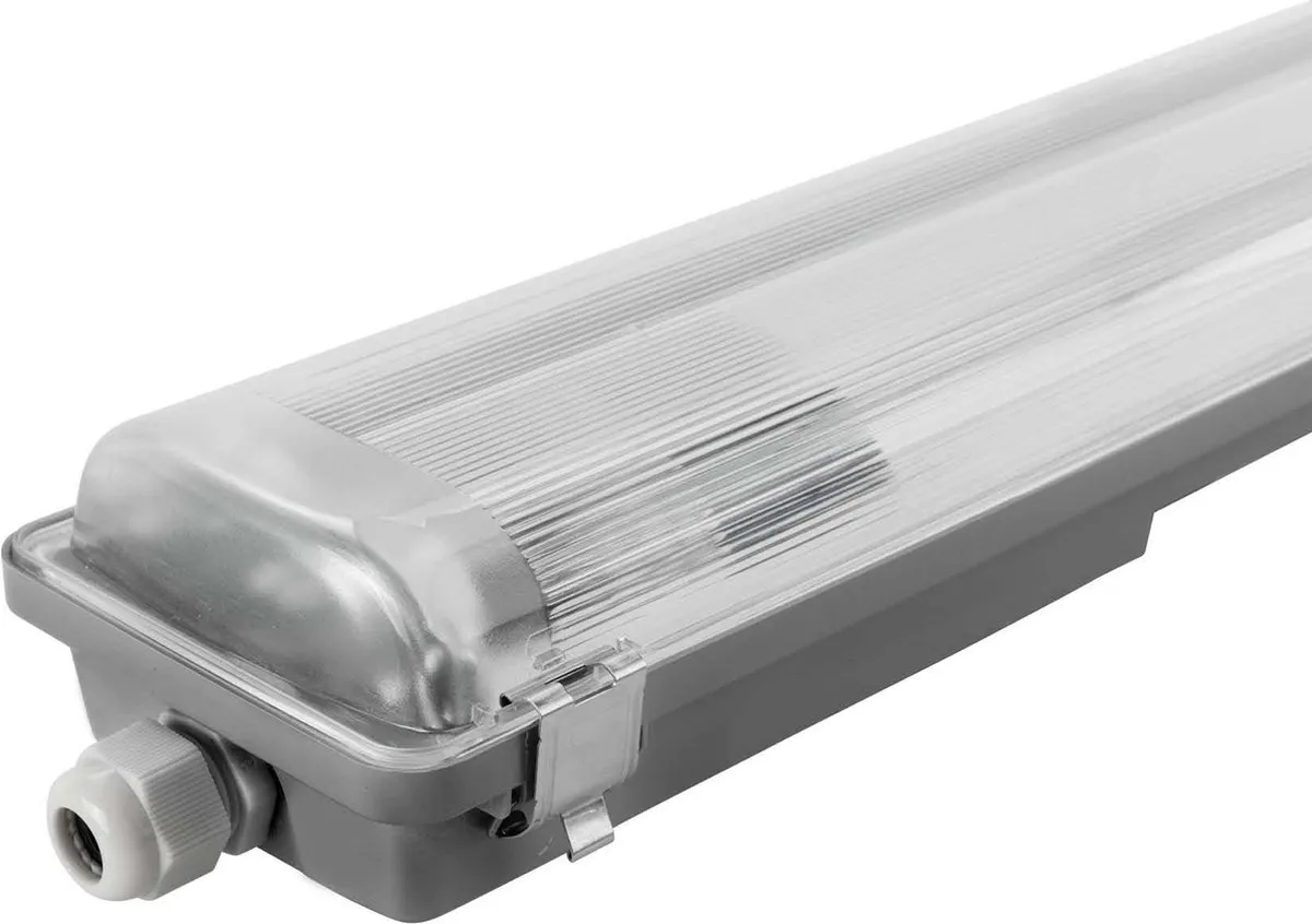 Ledvion 2x LED Armatuur 60cm Clips IP65