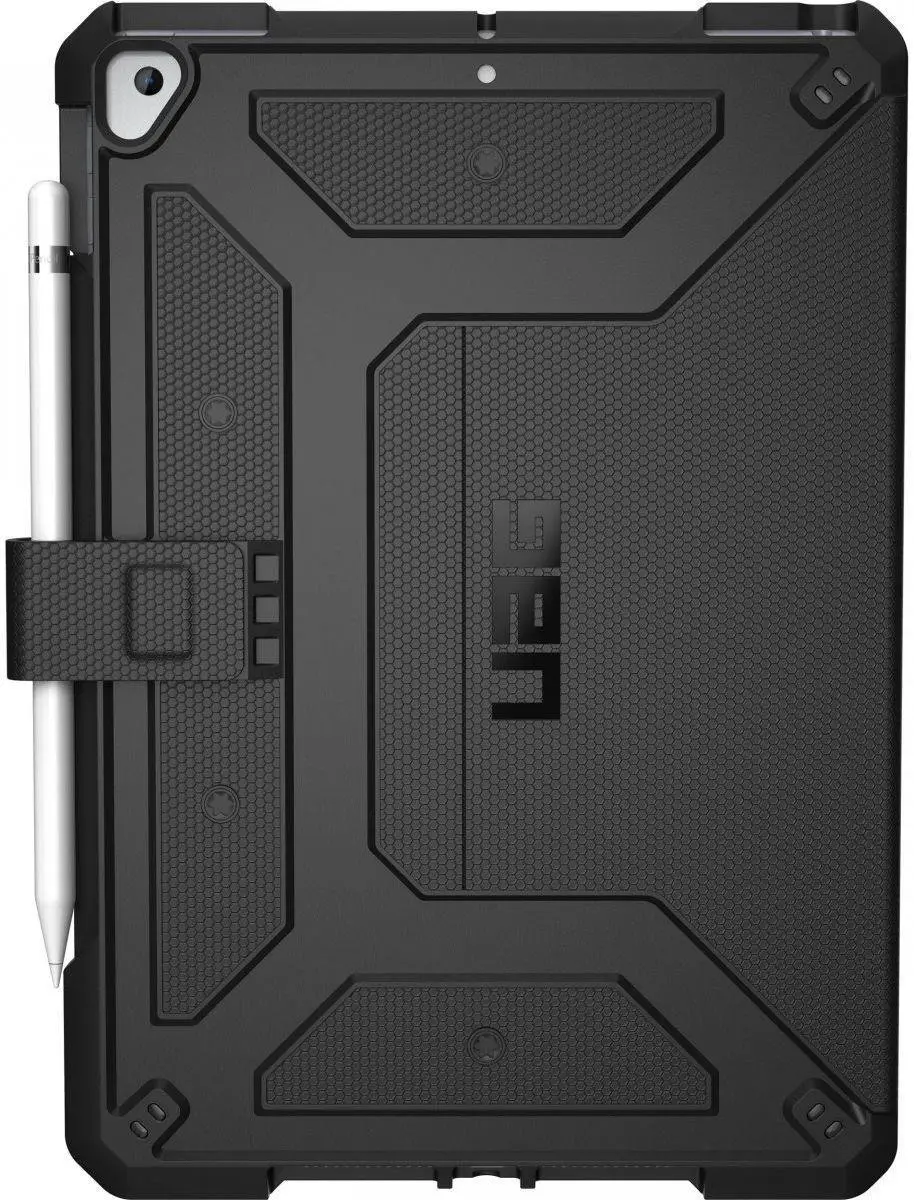 Urban Armor Gear Metropolis iPad 10.2 Tablethoes - Zwart - afbeelding 5 van 6