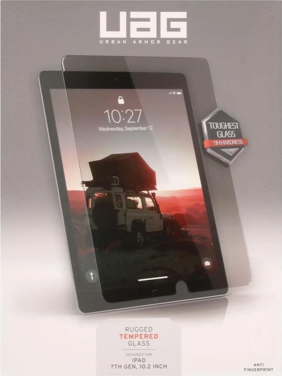 Urban Armor Gear 141910110000 Glas Screenprotector iPad 10.2 - afbeelding 4 van 4