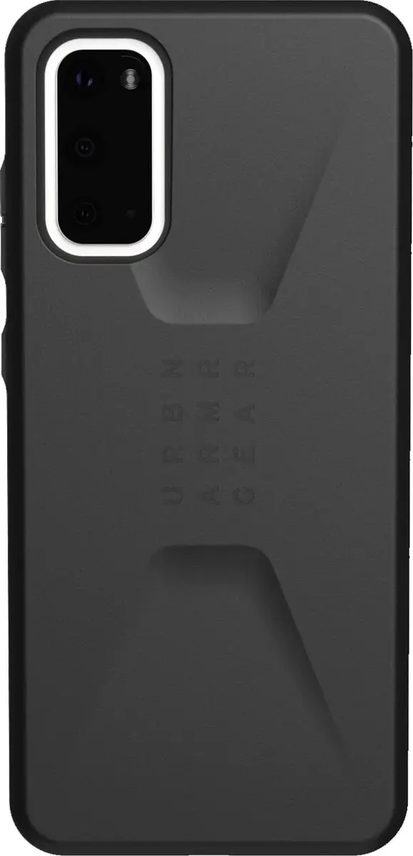 Urban Armor Gear Civilian Series S20 Hoesje - Zwart - afbeelding 4 van 6