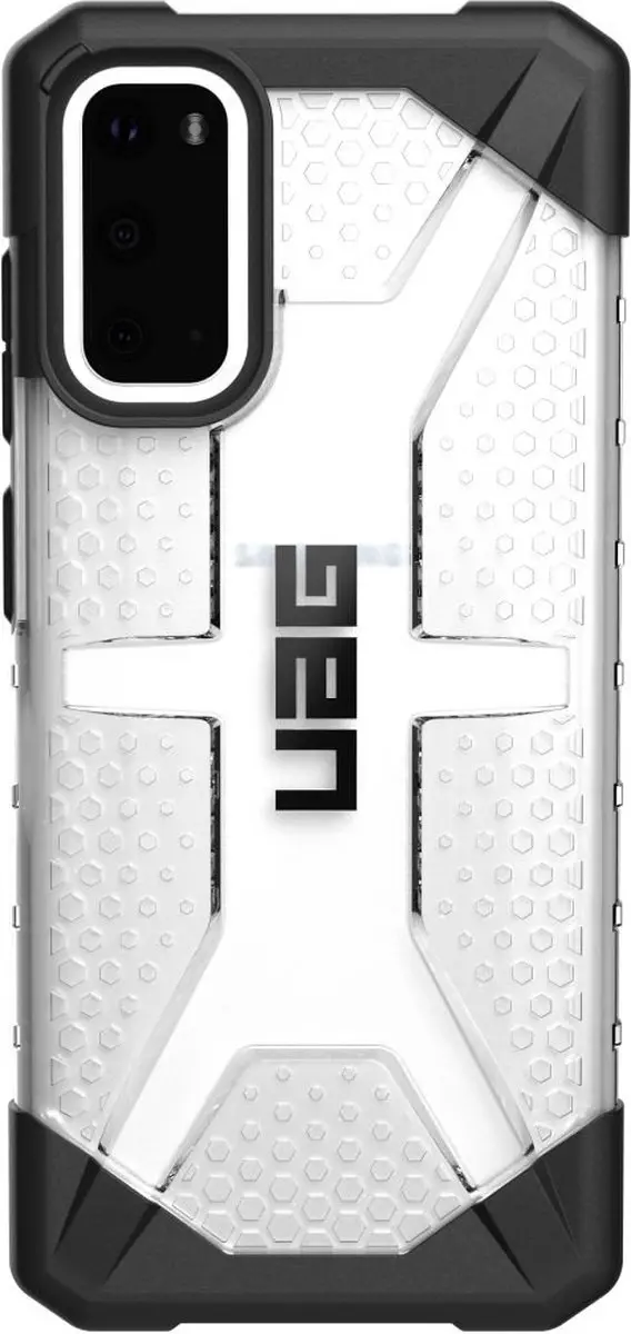 Urban Armor Gear Plasma Series Hoesje Samsung Galaxy S20 - Transparant - afbeelding 6 van 6