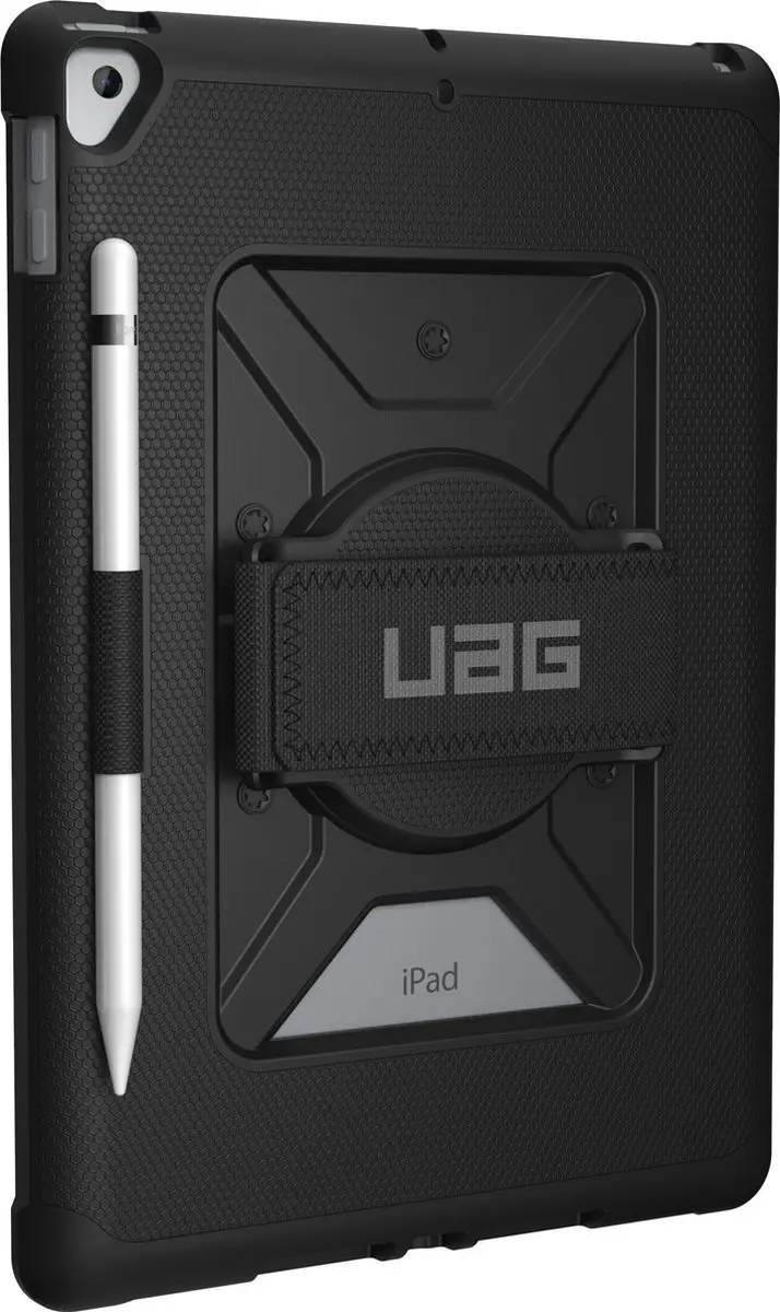 Urban Armor Gear iPad 9 10.2 (2021) Hoes - Metropolis Handstrap - Zwart - afbeelding 3 van 6
