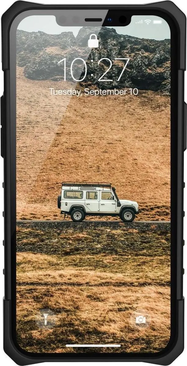 Urban Armor Gear Pathfinder iPhone 12 Pro Max Hoesje - Zwart - afbeelding 4 van 6