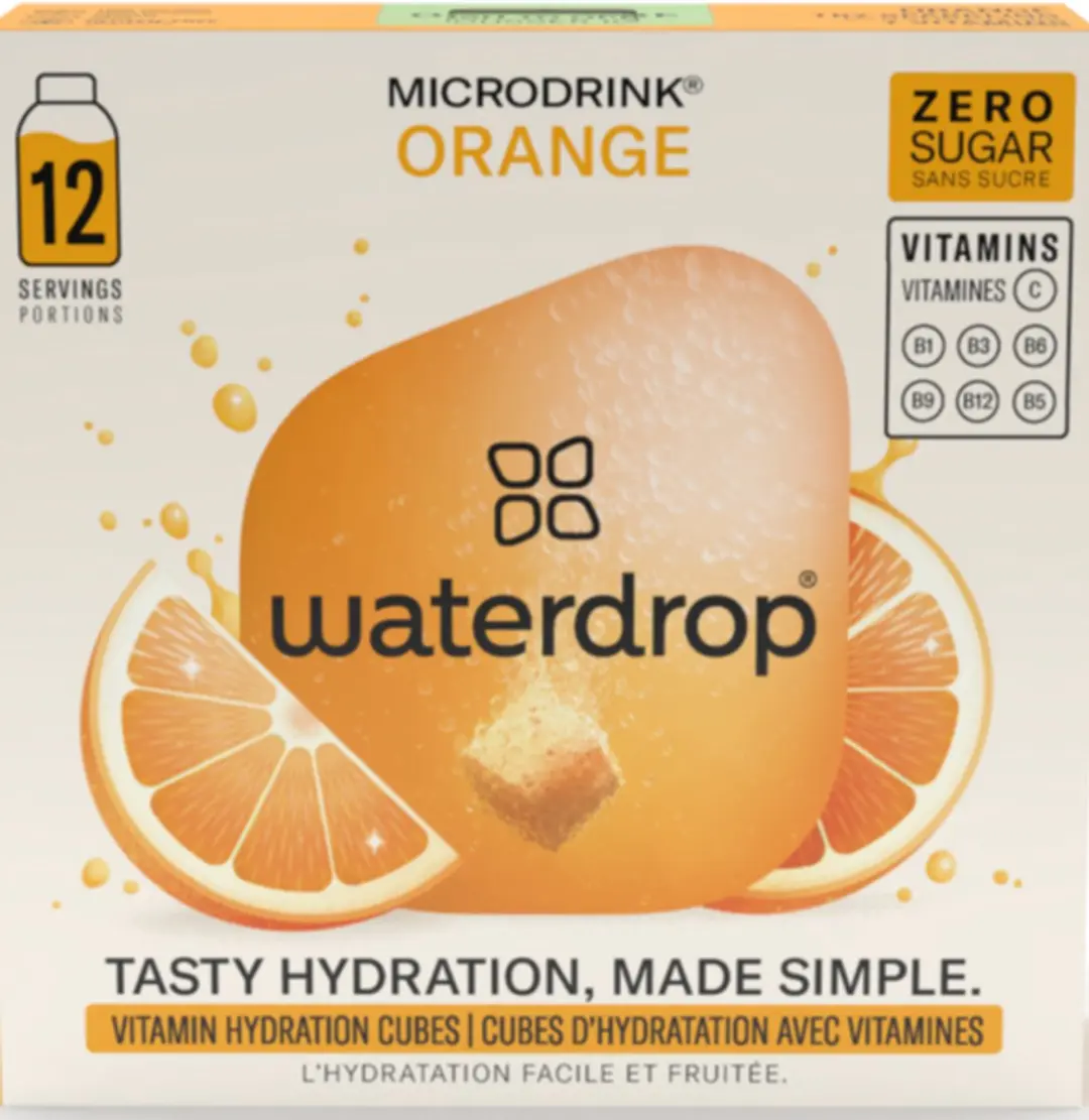 Waterdrop Microdrink Orange 12ST - 12 Stuks